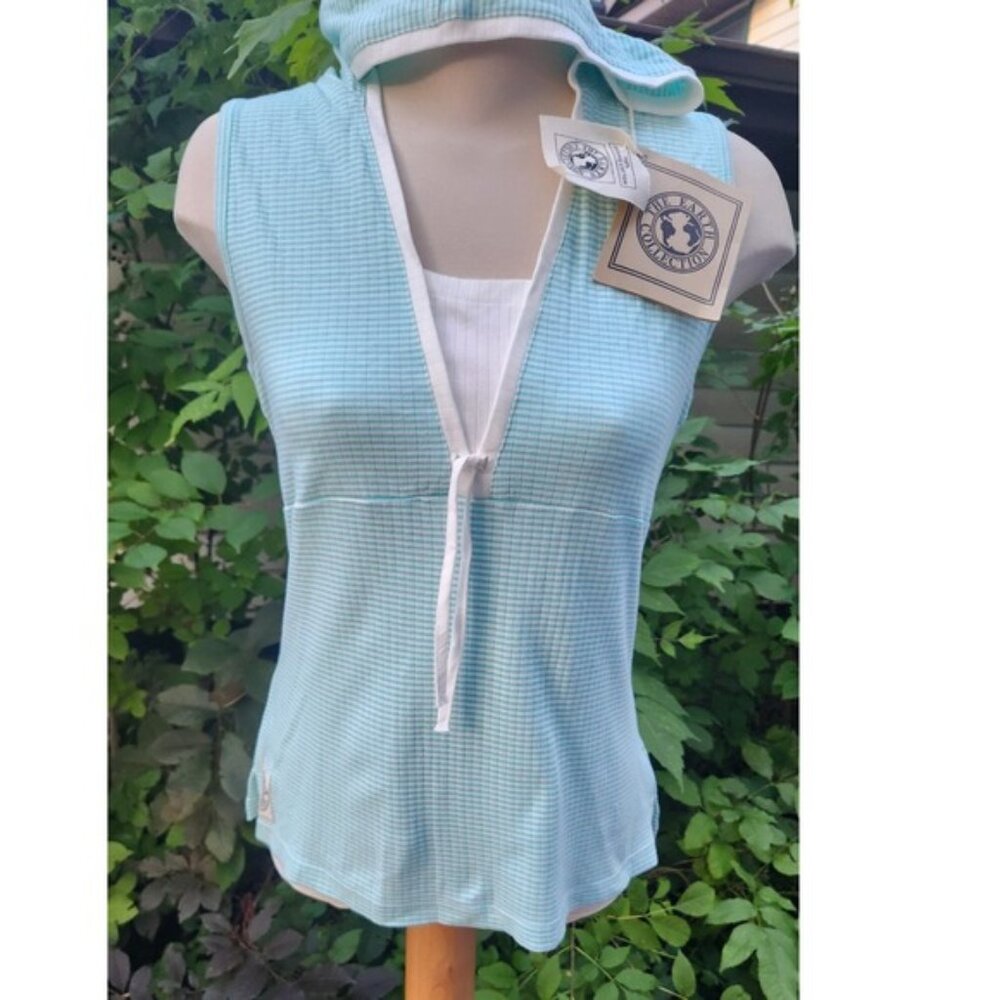 The Earth Collection‎ XL Organic Cotton Sleeveless Hooded Top